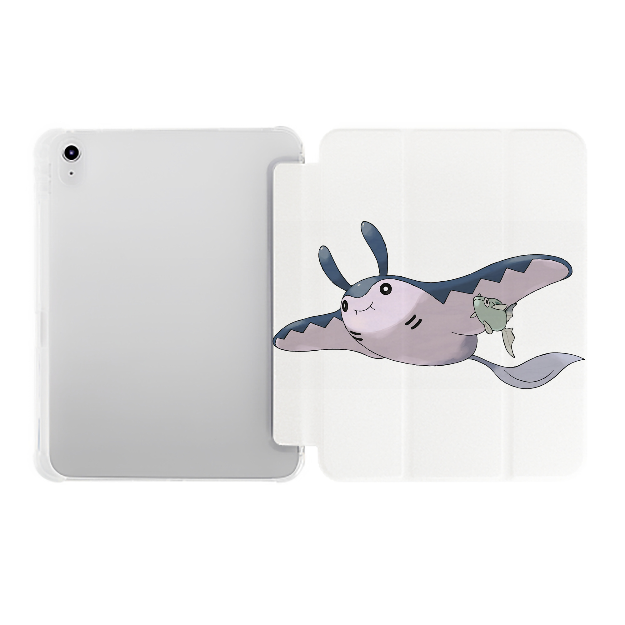 （画像用） ポケットモンスター Pokémon IPad ケース ペン収納付き 三つ折りスタンド PUレザー×シリコン 対応機種9.5/10.5/10.9インチ